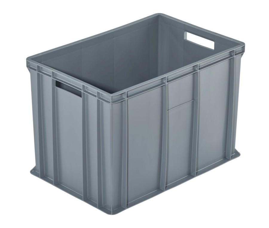 Přepravka 2-207 šedá, OÚ, uzavřená